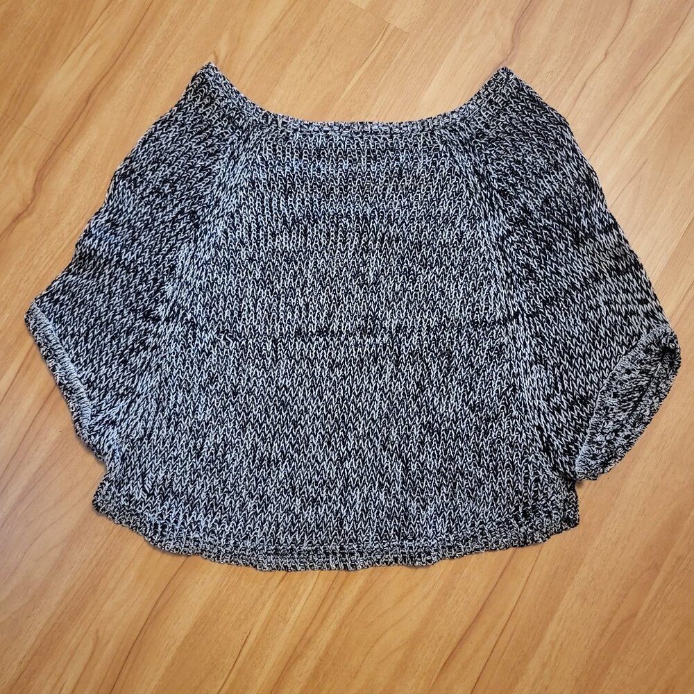 Tart Knit Black and White Sweater